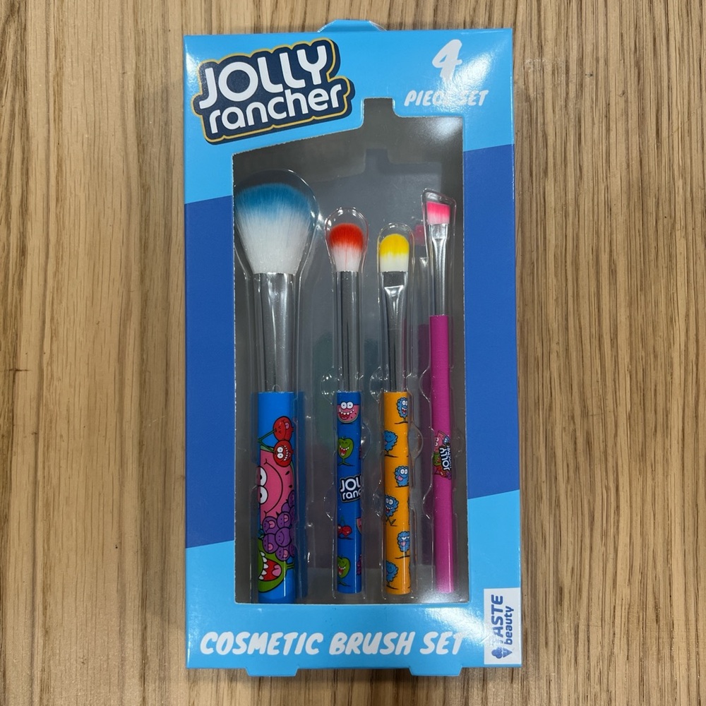 Jolly Rancher Cosmetic Brush Set - Multicolor